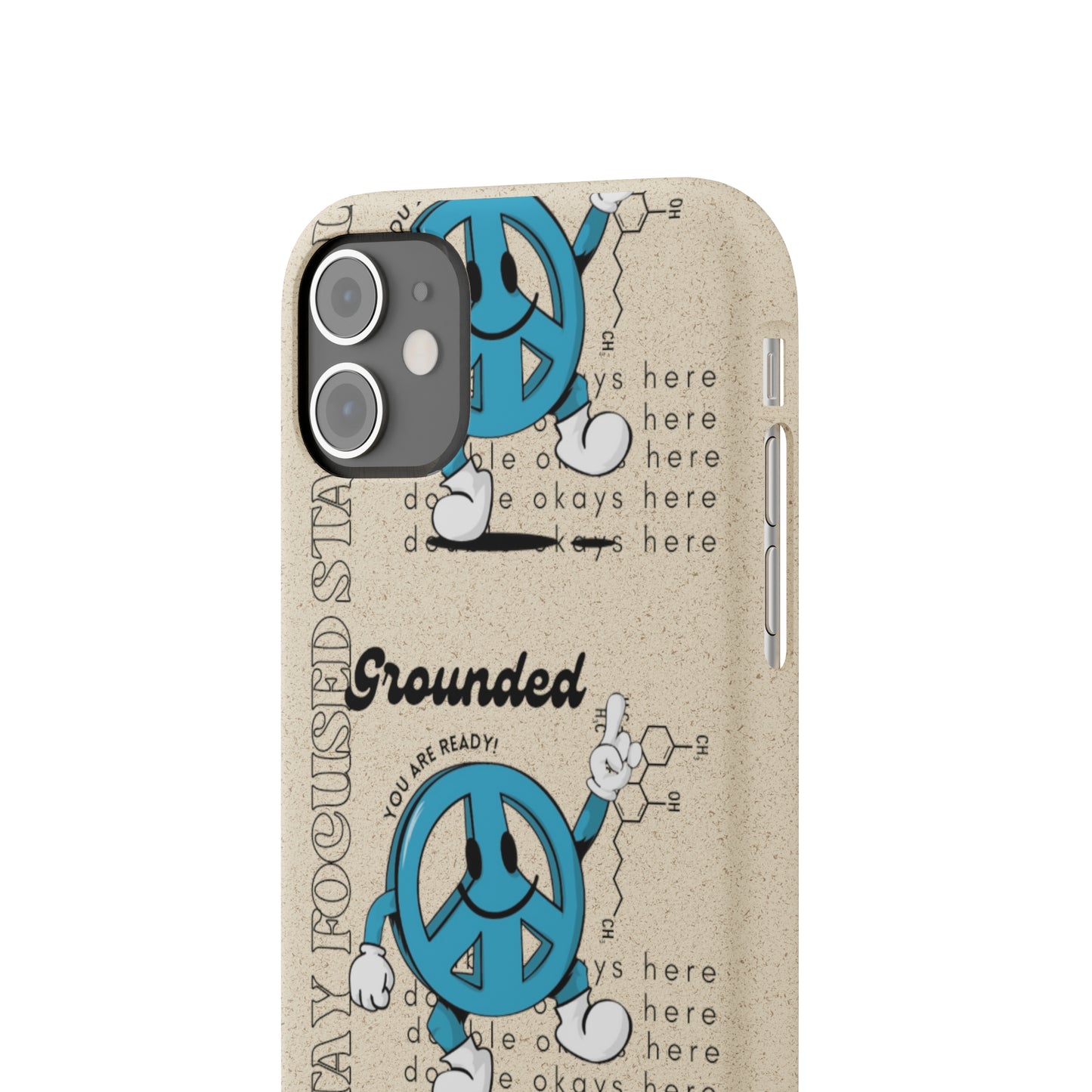 For the Peaceful Pete Biodegradable Phone Case